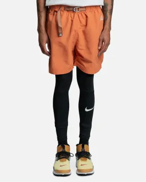 Nike ACG Trail Shorts in Rust Oxide