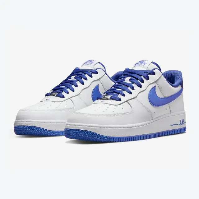 Nike Air Force 1 '07 (White Medium Blue/ White/ Medium B...