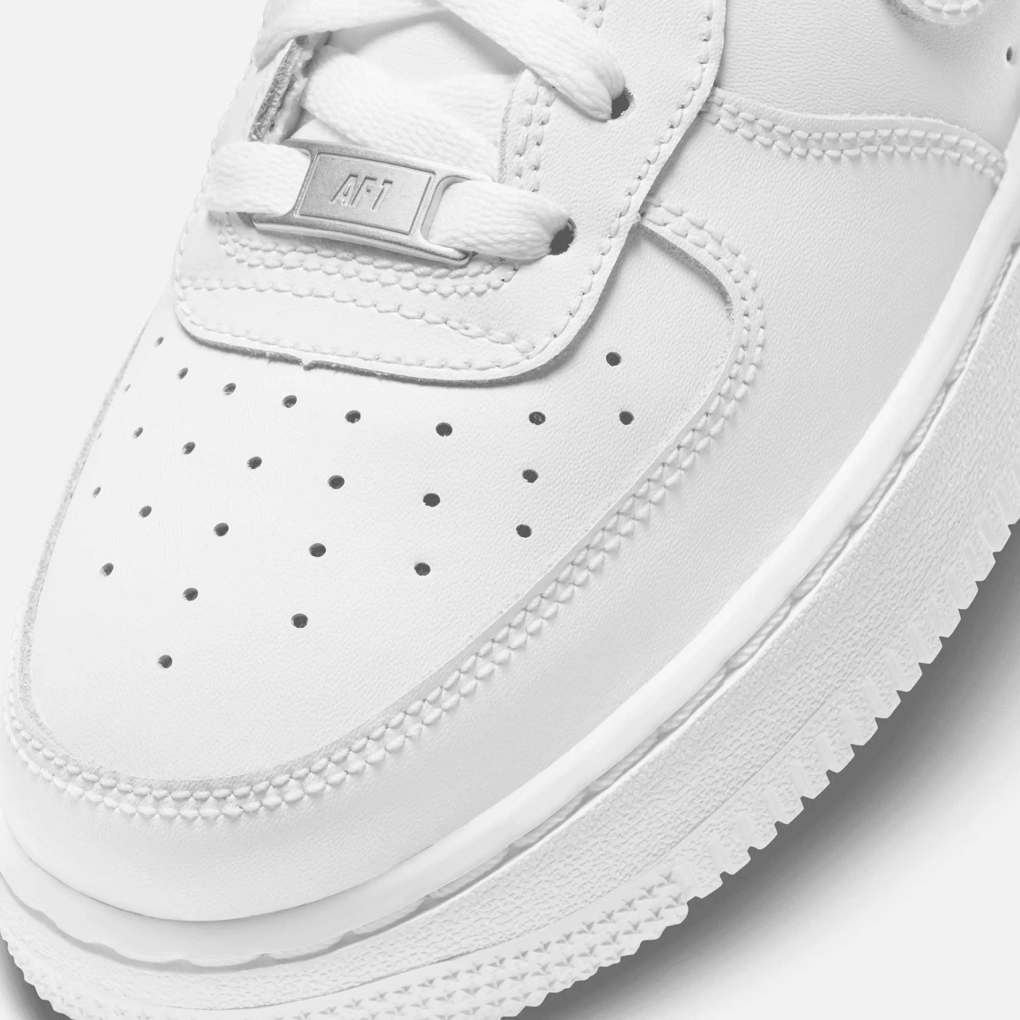 Nike Air Force 1 LE (GS) 'Triple White'