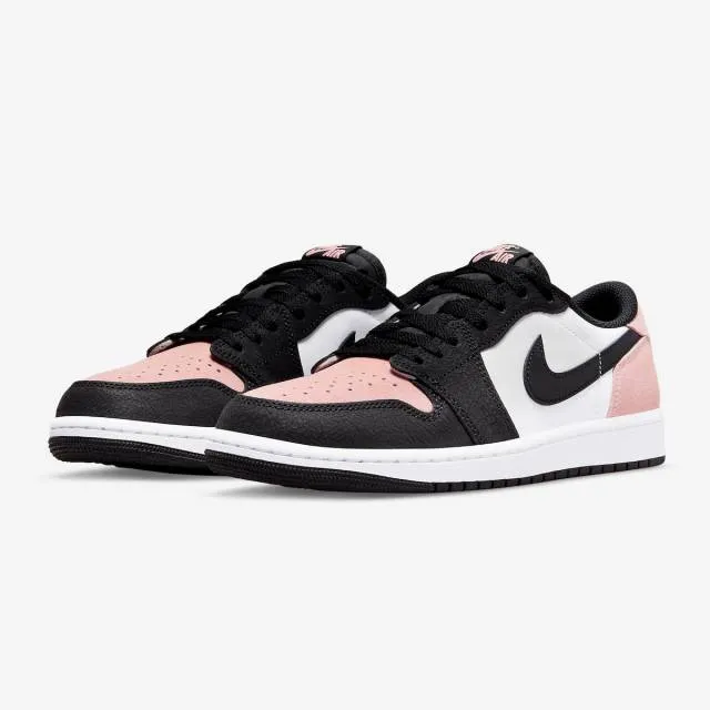 Nike Air Jordan 1 Retro Low OG (Bleached Coral Pink/ Bla...