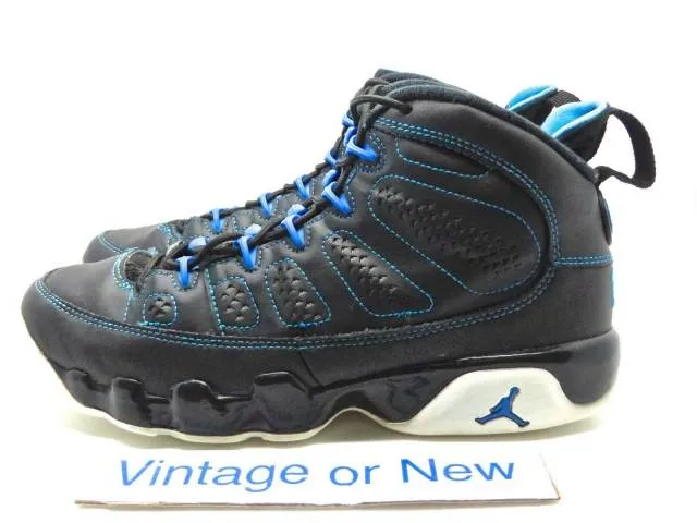 Nike Air Jordan IX 9 Photo Bue  Retro GS 2012 sz 7Y