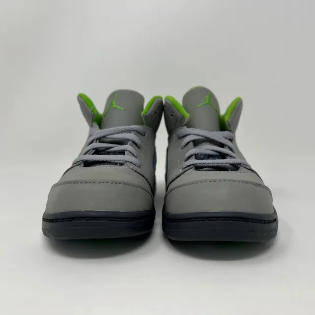 Nike Air Jordan Retro V 5 TD Green Bean 2022 Grey Toddle...