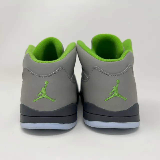 Nike Air Jordan Retro V 5 TD Green Bean 2022 Grey Toddle...