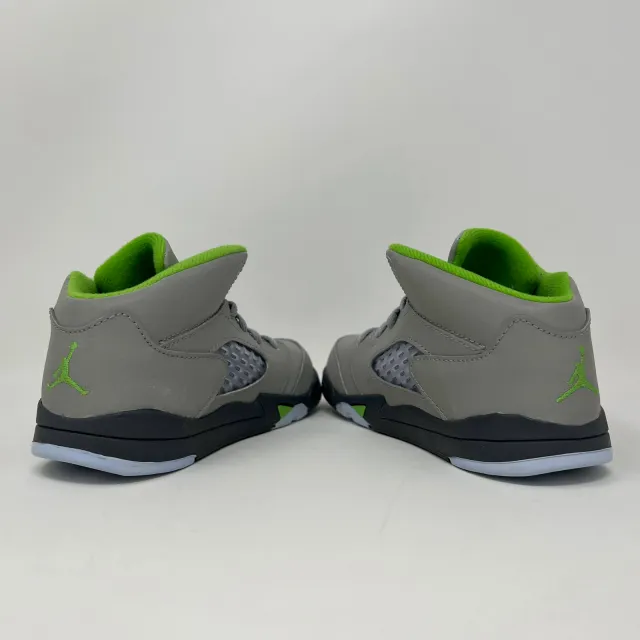 Nike Air Jordan Retro V 5 TD Green Bean 2022 Grey Toddle...