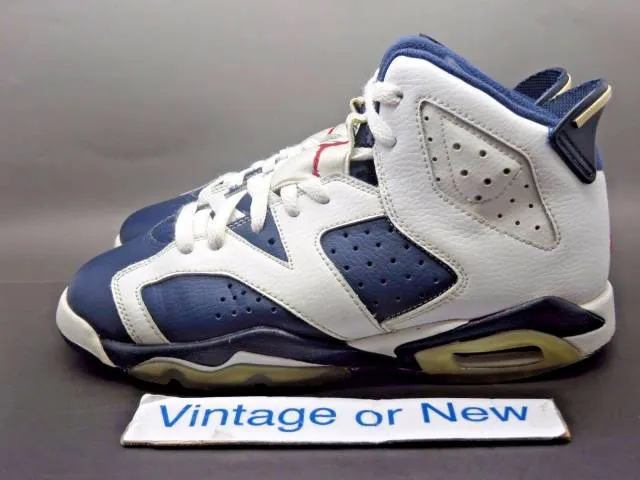 Nike Air Jordan VI 6 Olympic Retro GS 2012 sz 6Y