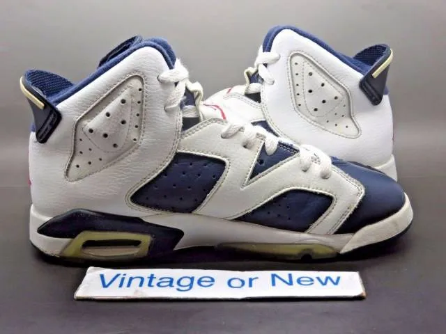 Nike Air Jordan VI 6 Olympic Retro GS 2012 sz 6Y