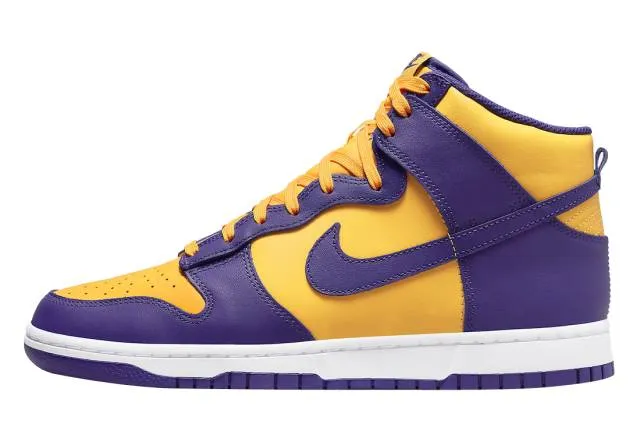 Nike Dunk High Lakers