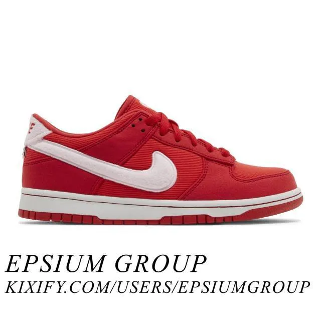 Nike Dunk Low GS (Valentine's Day/ Fire Red/ Pink Foam/ ...