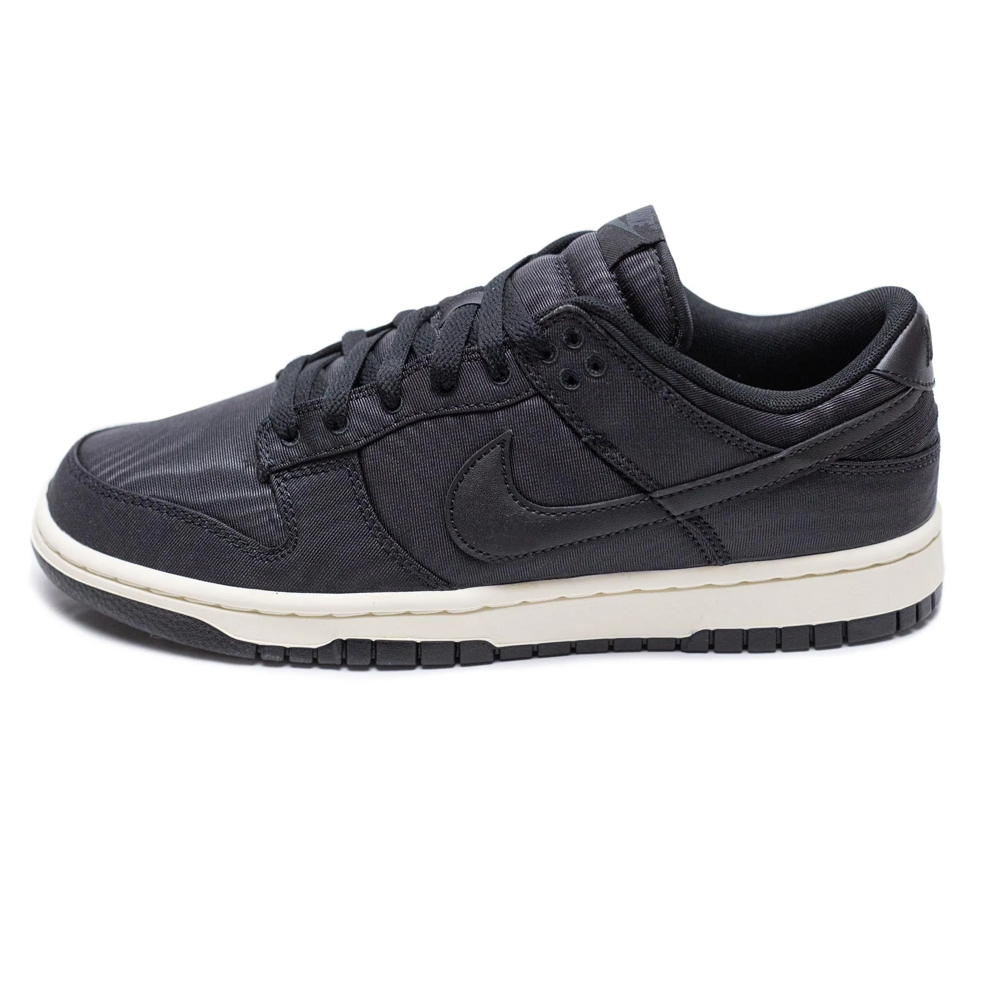 Nike Dunk Low Retro PRM 'Black Canvas'