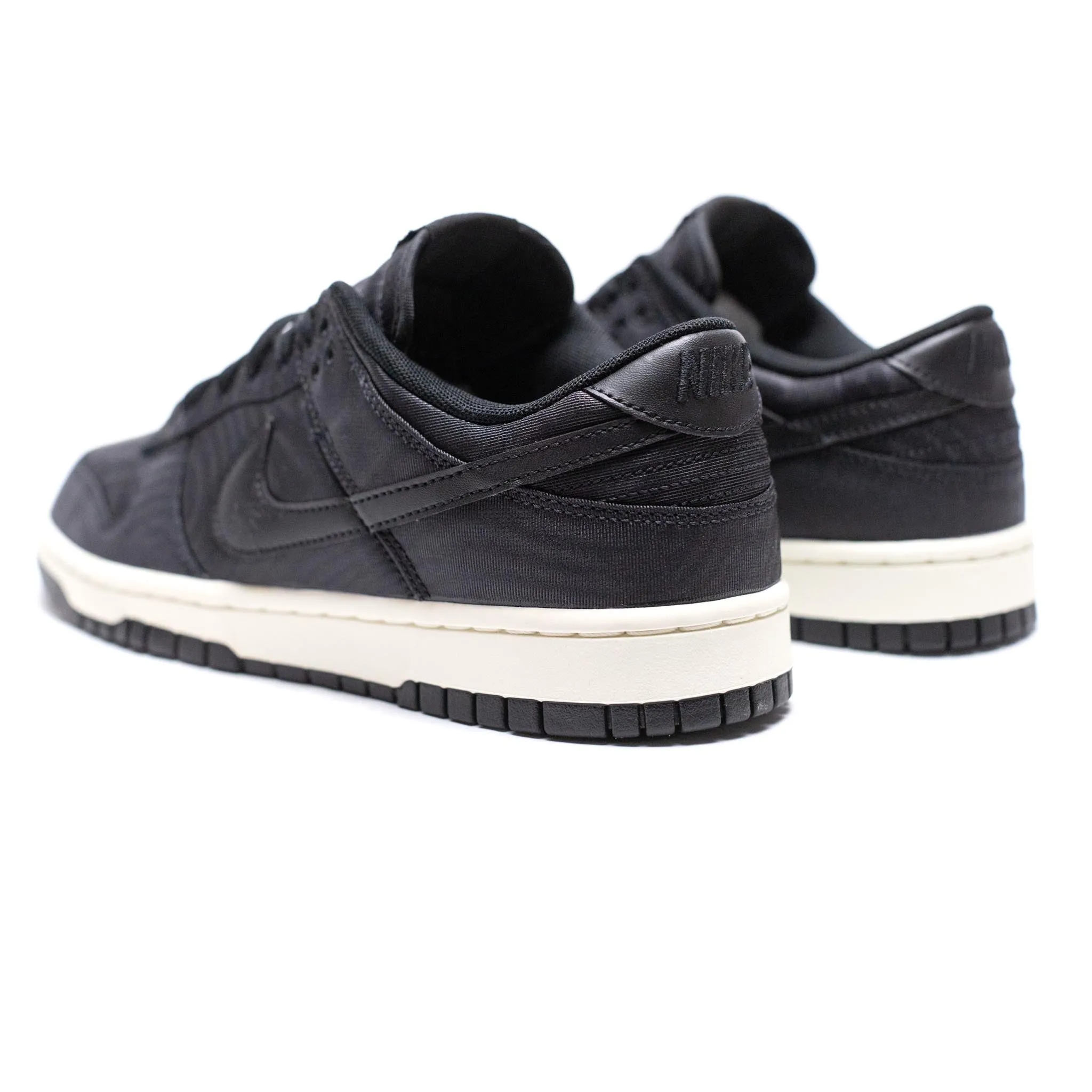 Nike Dunk Low Retro PRM 'Black Canvas'