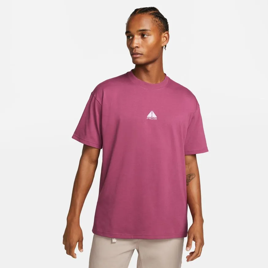 Nike NRG ACG LBR Lungs T-Shirt - Rosewood / Rush Fuchsia / Summit White