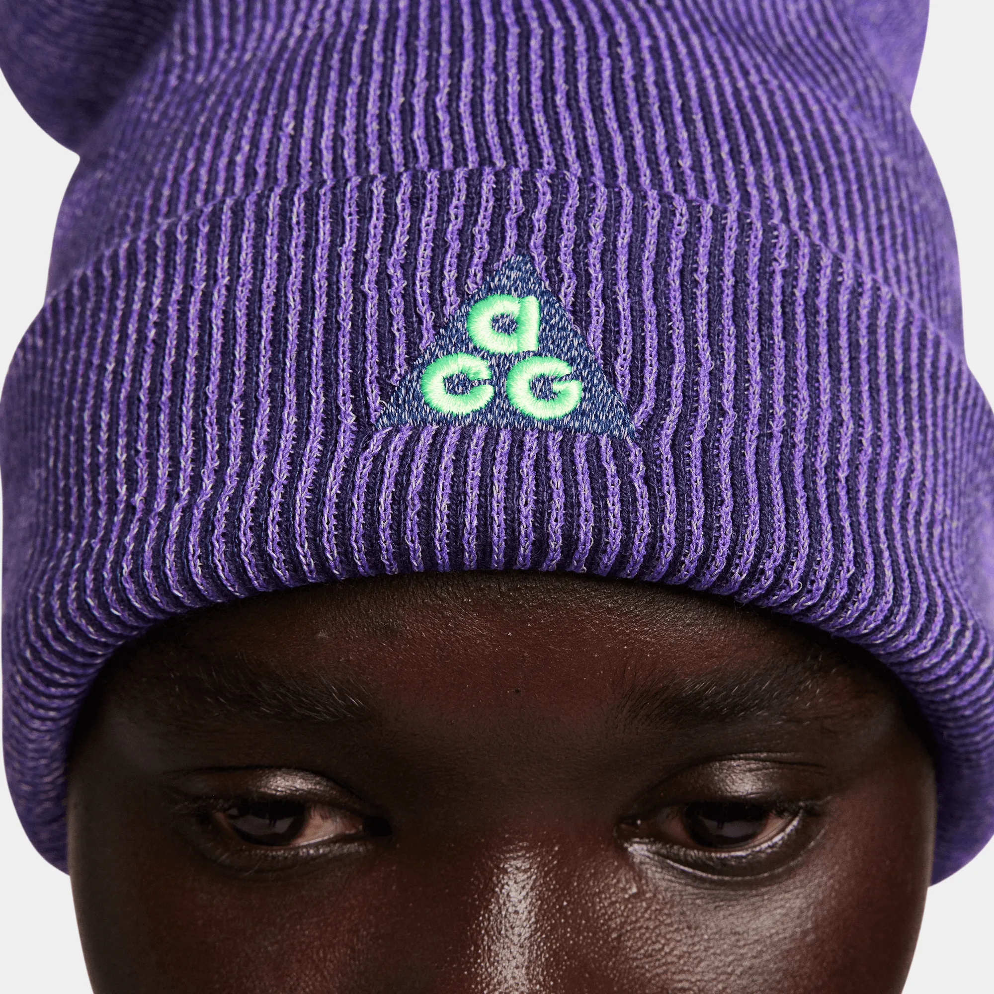 Nike Peak ACG Purple Beanie