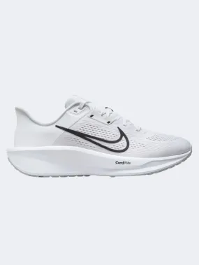 Nike Quest 6 Men Running Shoes White/Platinum Black