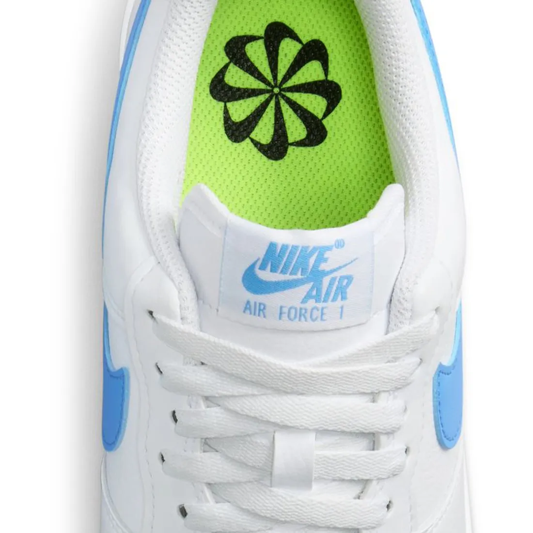 Nike Women Air Force 1 '07 Se (white / university blue-white-volt)