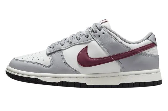 Nike Women's Dunk Low Summit White / Rosewood - Wolf Grey