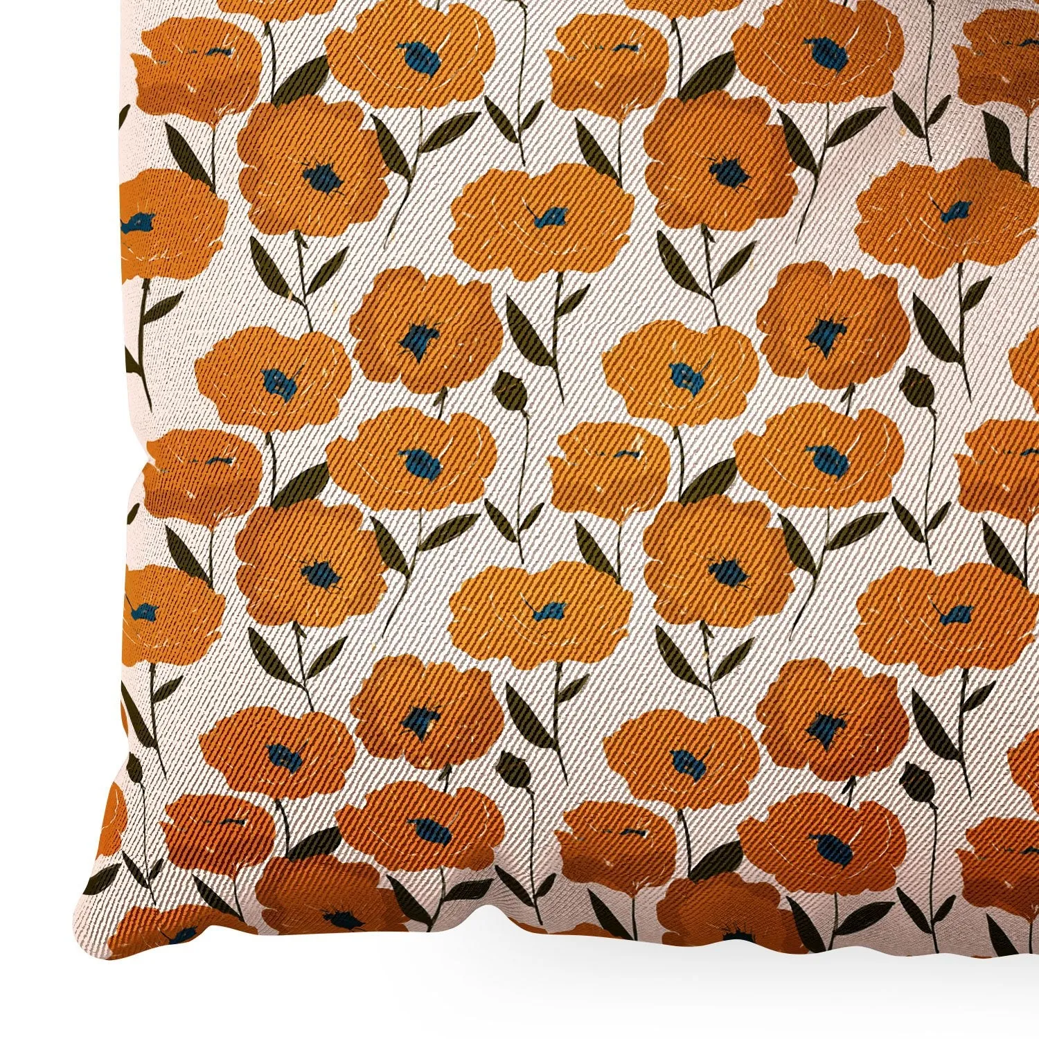 Ole Poppies Playground Floor Pouf Pillow Square (DS)