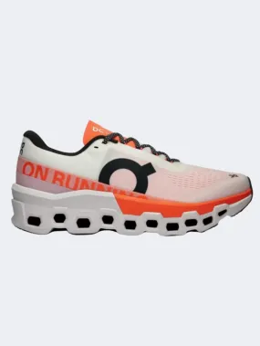 On Cloudmonster 2 Men Running Shoes Undyed /Flame