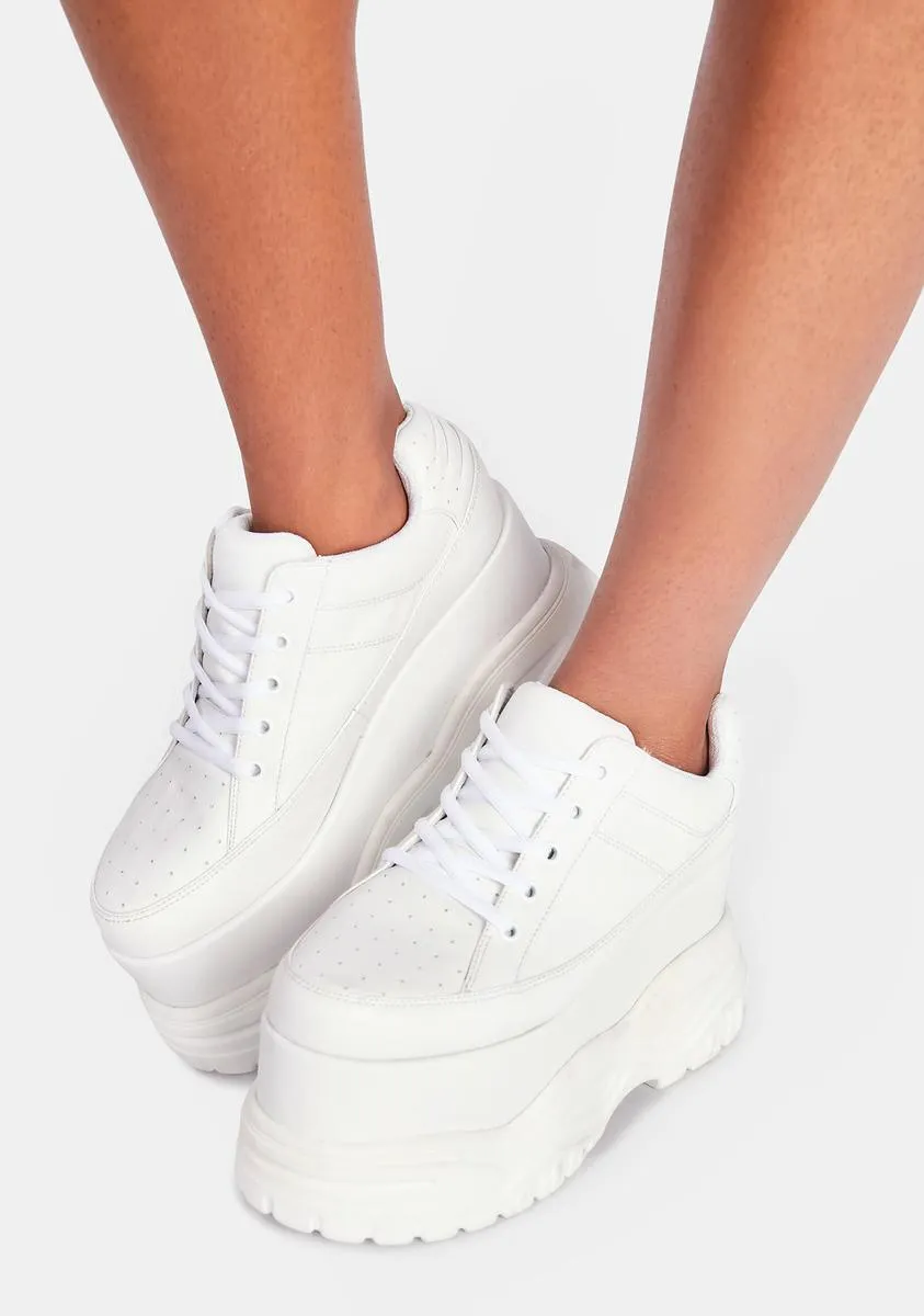 Pay The Bills Platform Sneakers-