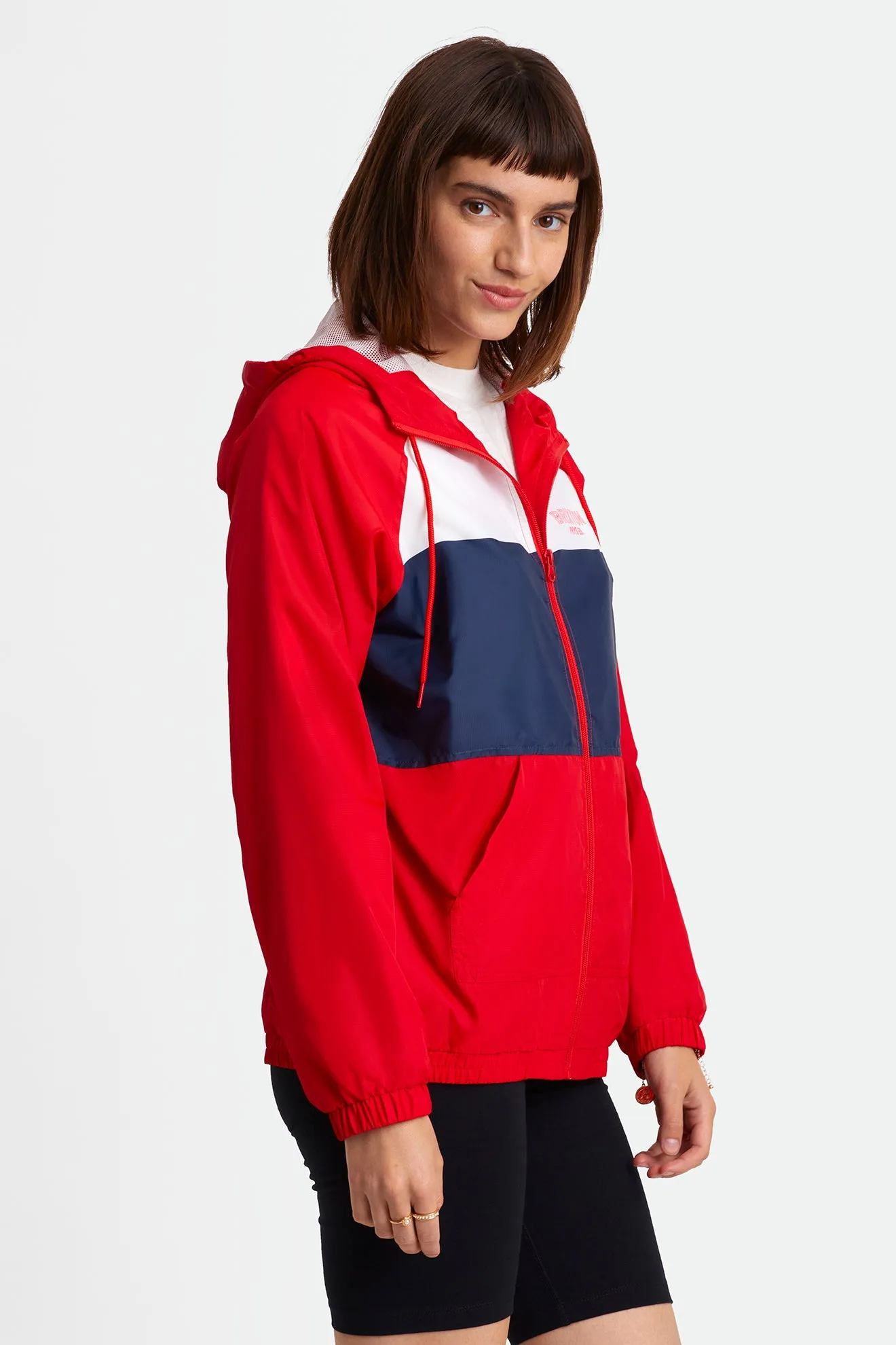 Phys. Ed. Windbreaker - Racing Red