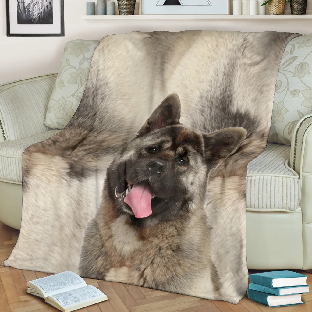 Premium Blanket Akita - Blanket - 1278