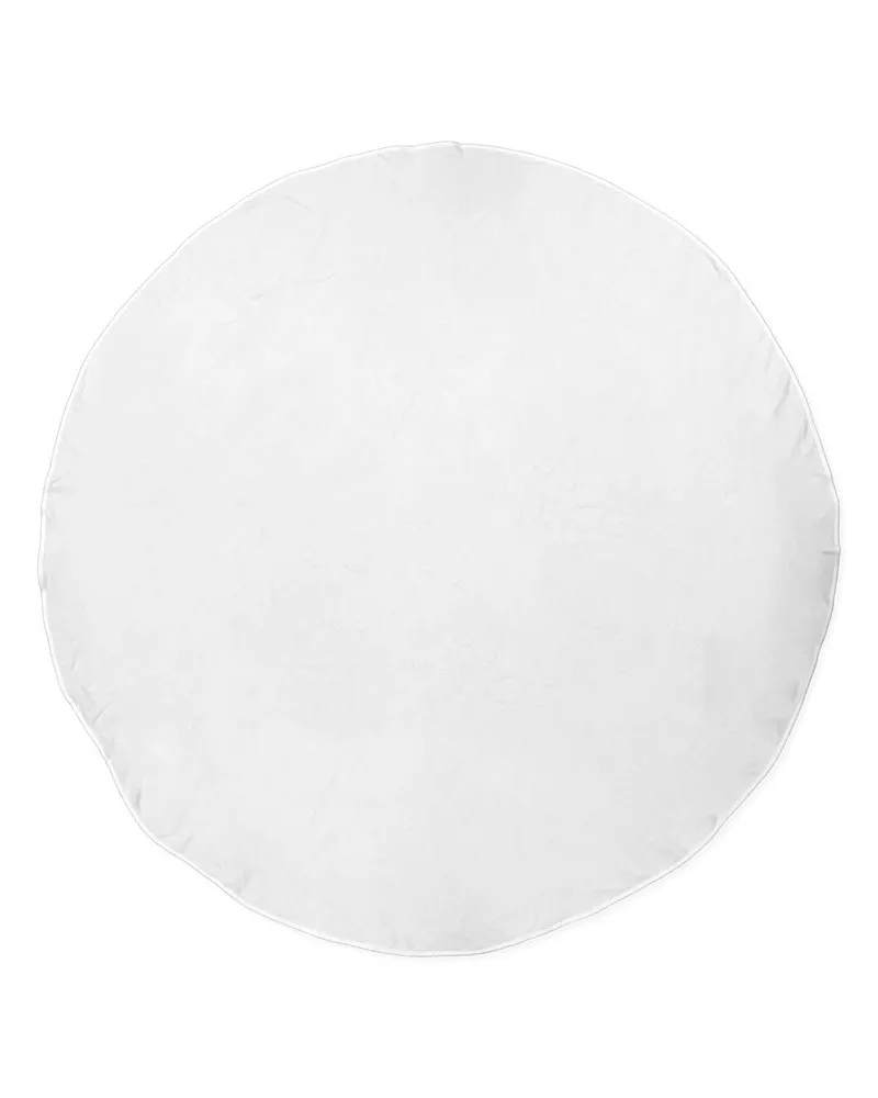 Pro Towels BTR60 Round White Beach Towel