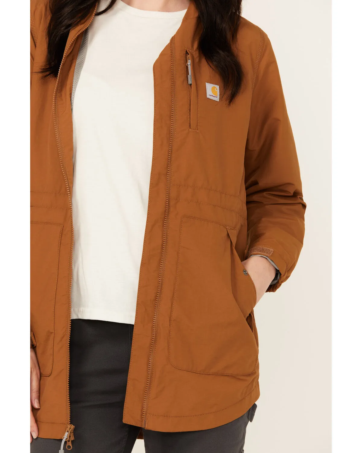 Product Name:  Carhartt Women's Relaxed Fit Lightweight Water Repellent Jacket