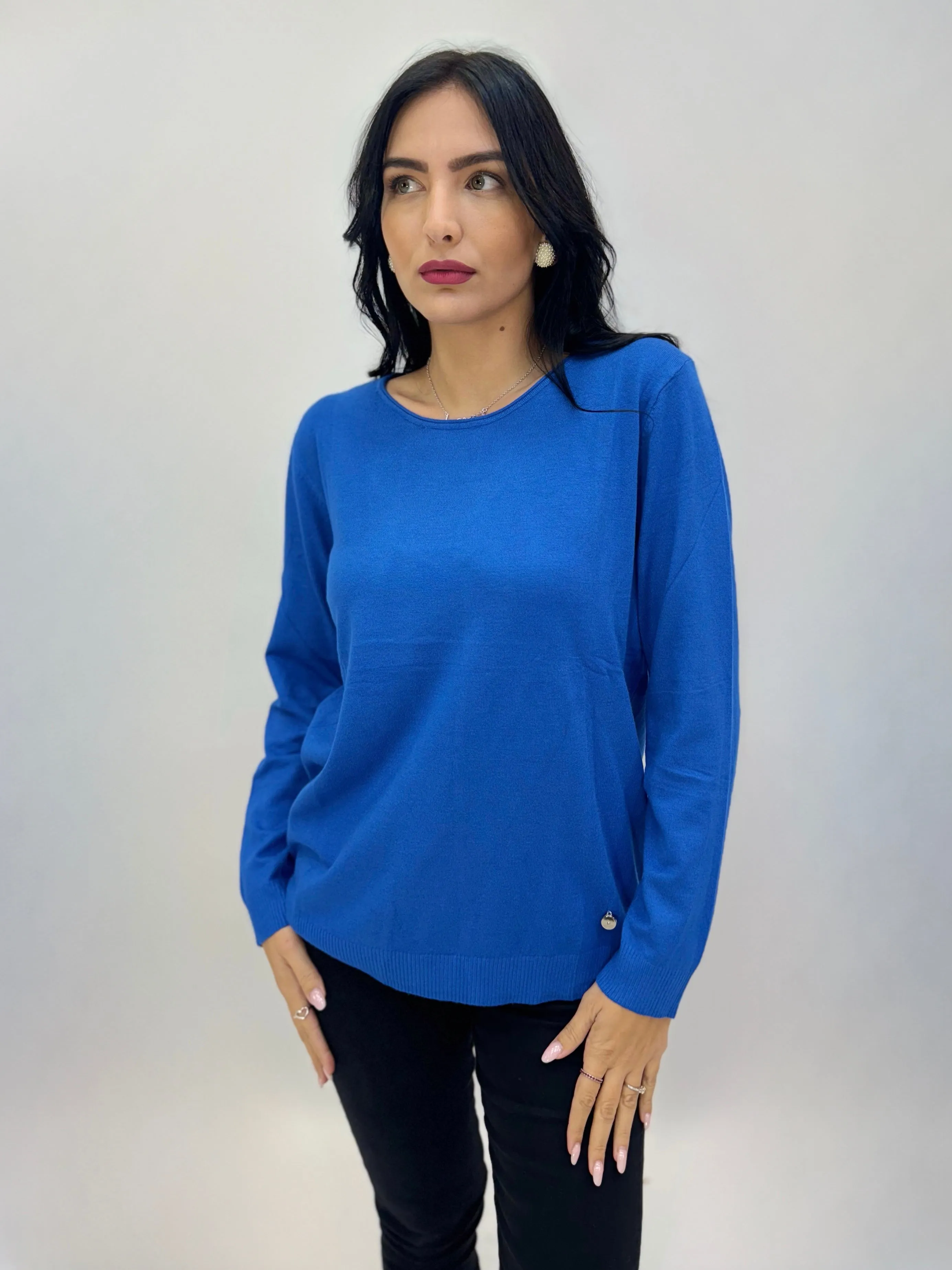 Pullover comodo basic morbido