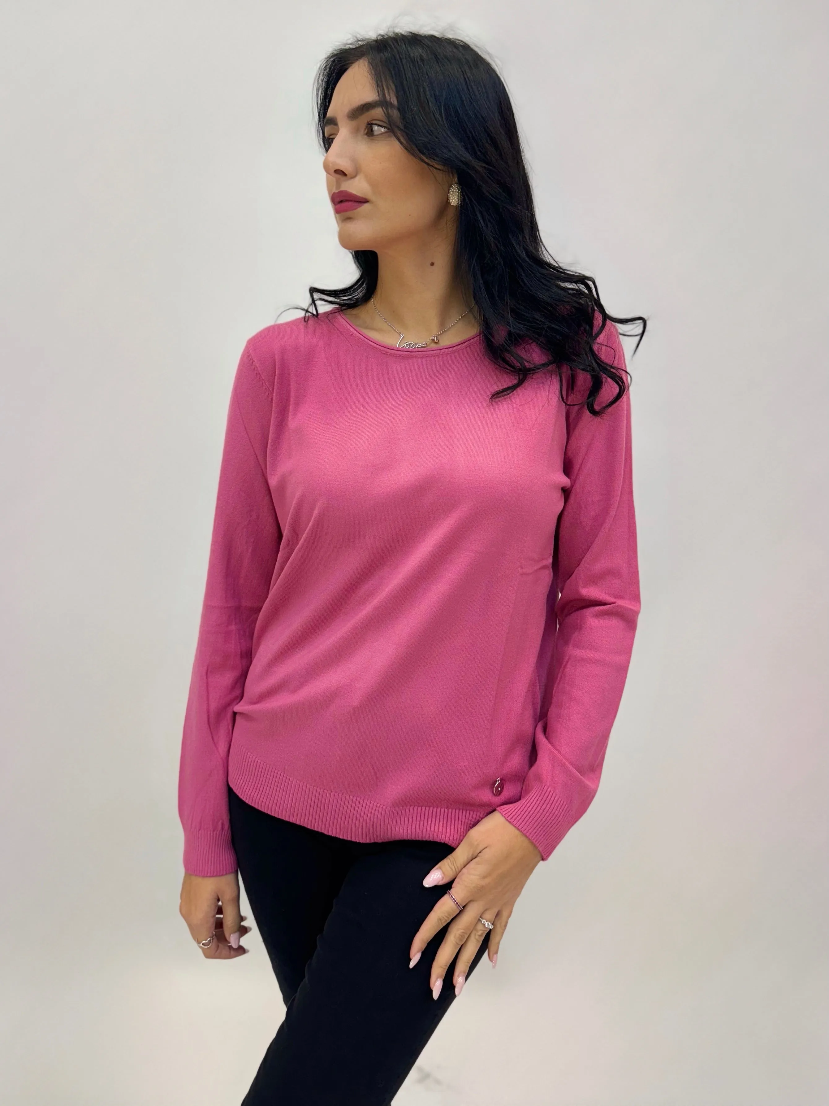 Pullover comodo basic morbido