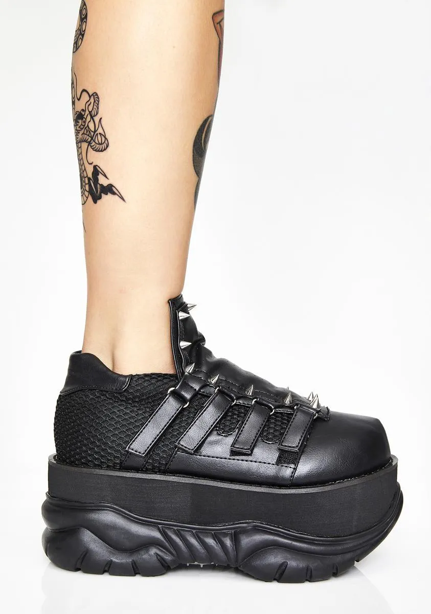 Punk Neptune Platform Sneakers-