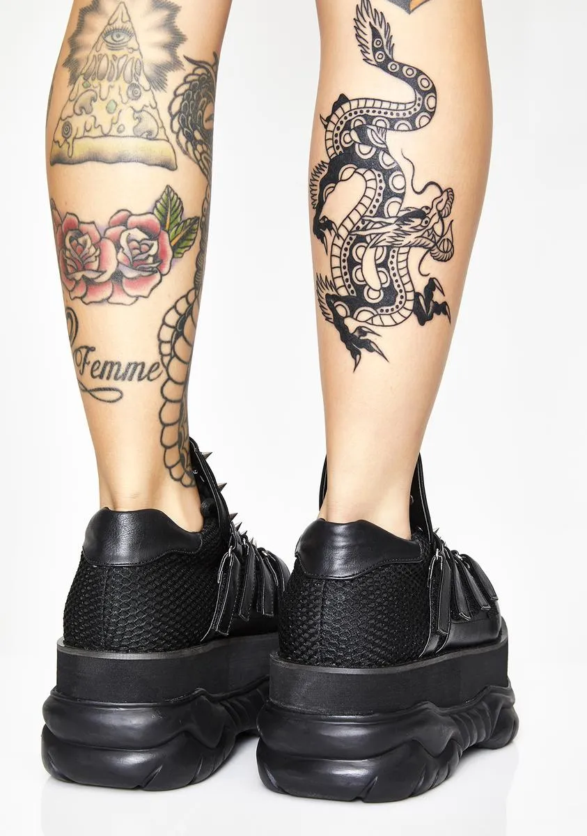 Punk Neptune Platform Sneakers-