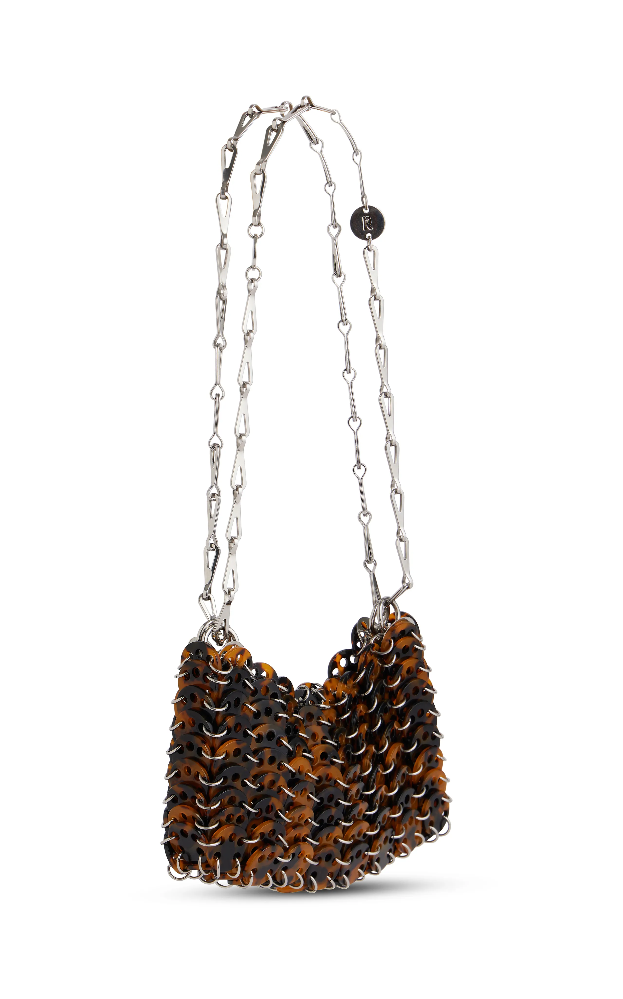 Rabanne Chain Link Acrylic Shoulder Bag