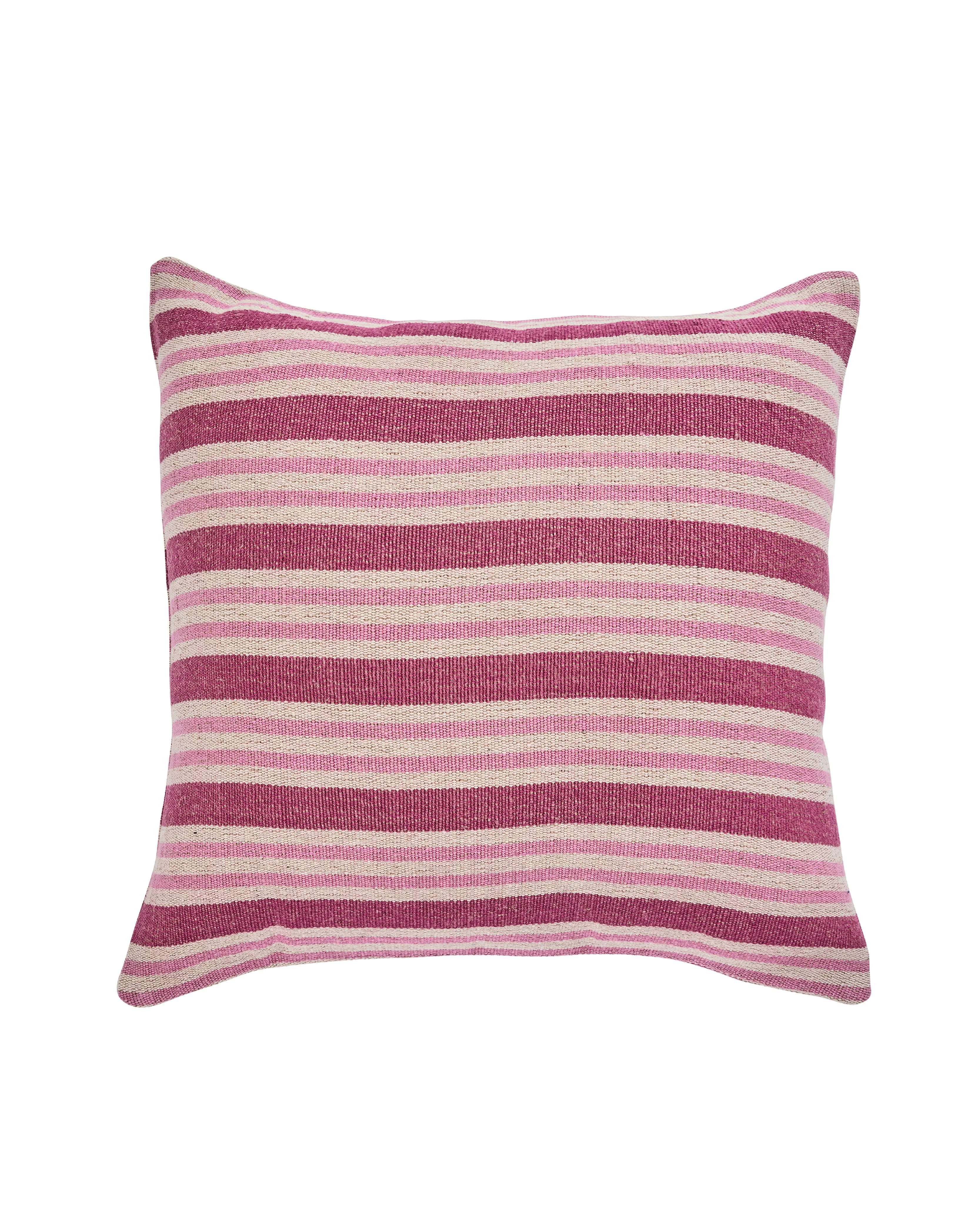 Red Stripe Outdoor Pillow