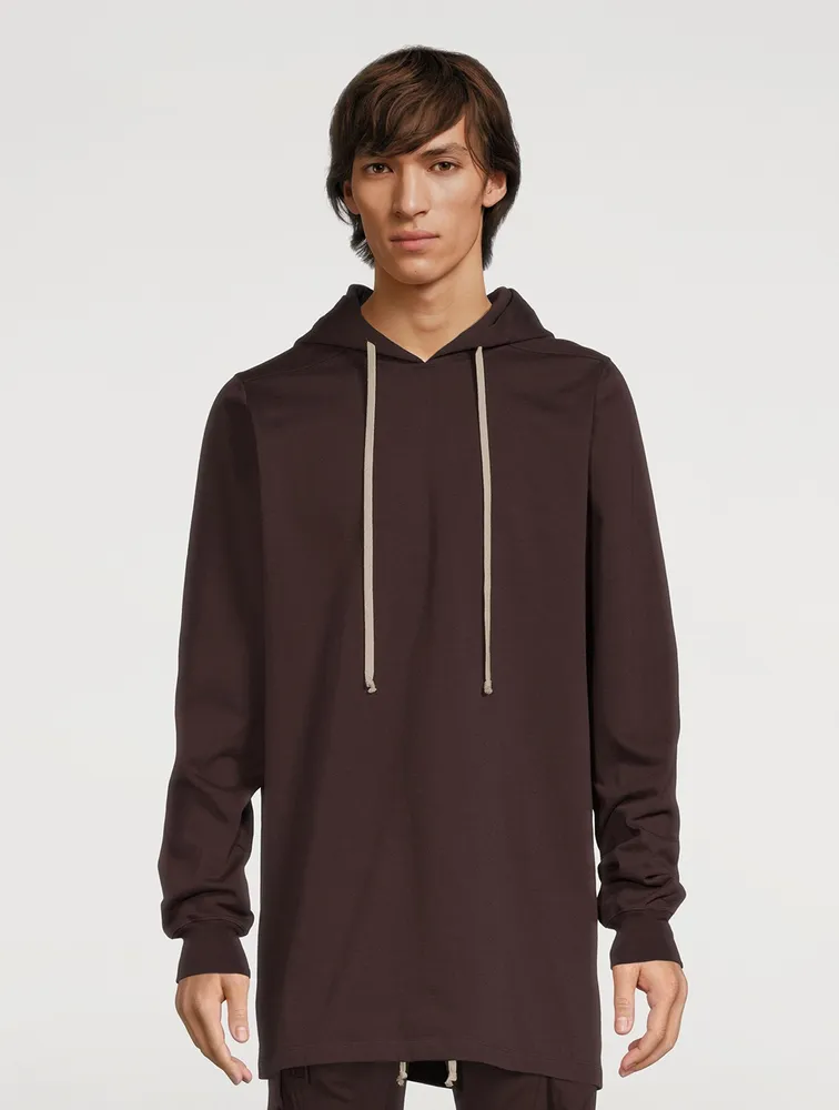 RICK OWENS Fogachine Heavy Jersey Hoodie