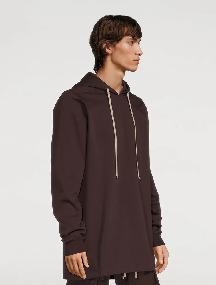 RICK OWENS Fogachine Heavy Jersey Hoodie