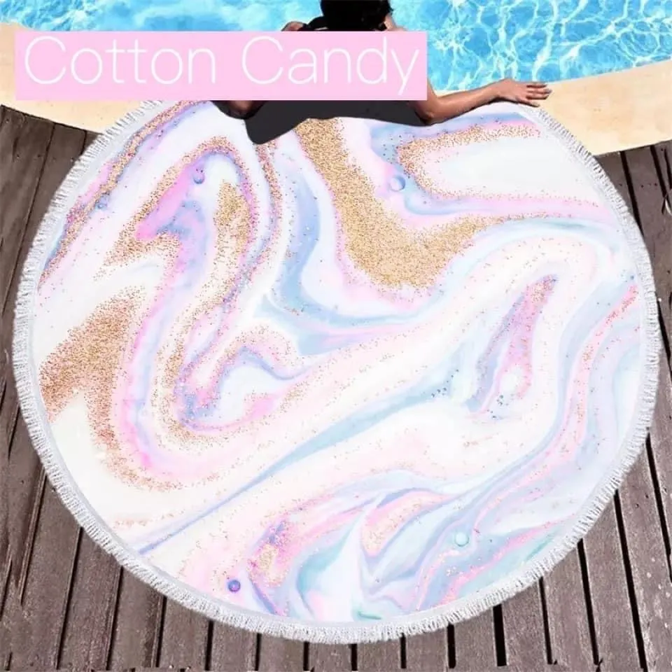 Round Beach Towels