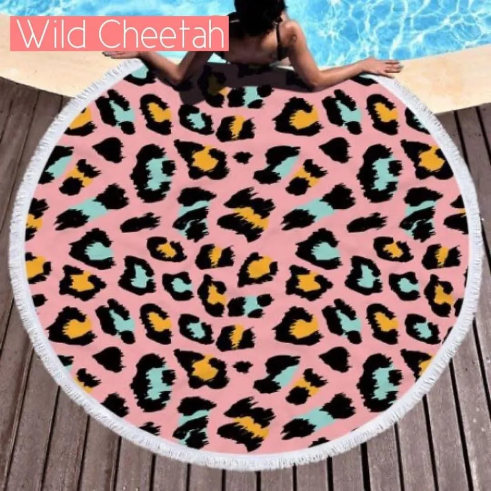 Round Beach Towels