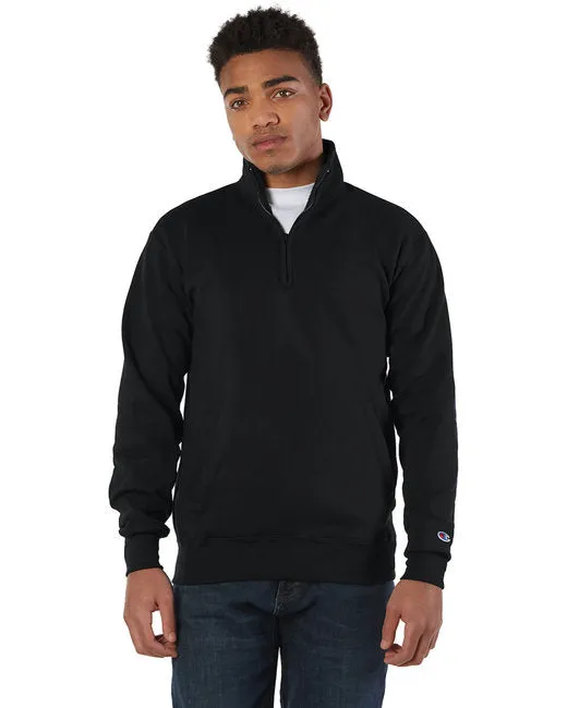 #S400 Champion Adult Powerblend Quarter-Zip Pullover