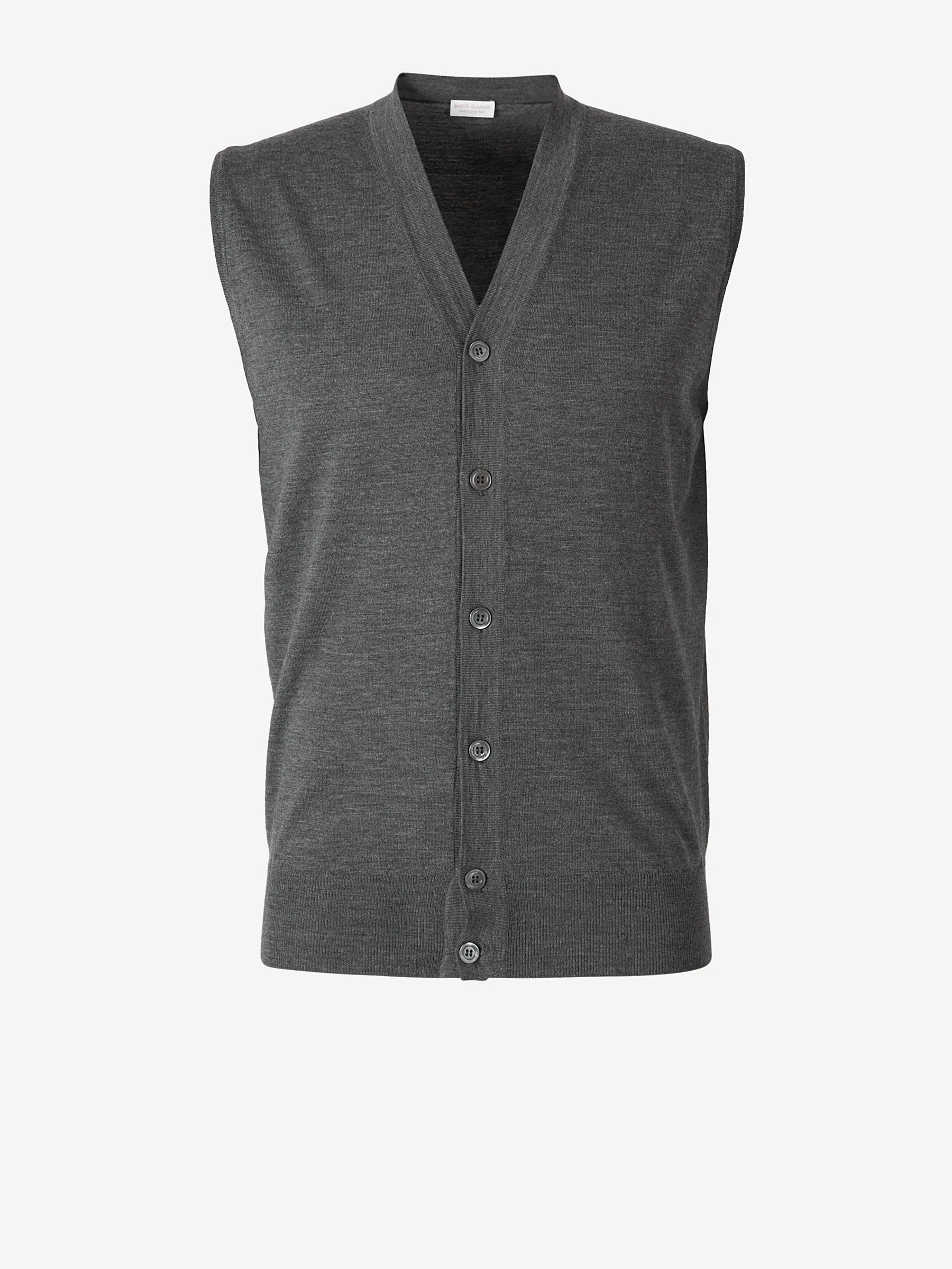 Santa Eulalia Button Knit Vest 