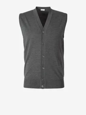 Santa Eulalia Button Knit Vest 