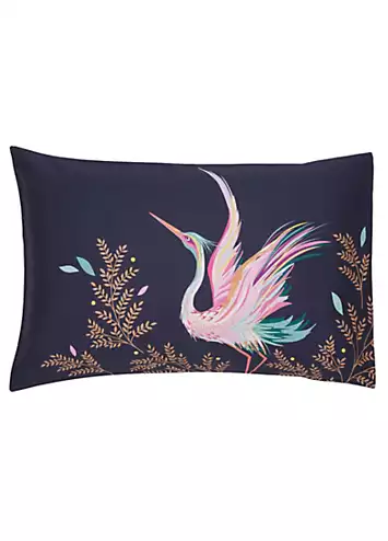 Sara Miller Dancing Cranes 100% Cotton 220 Thread Count Duvet Cover Set | Kaleidoscope