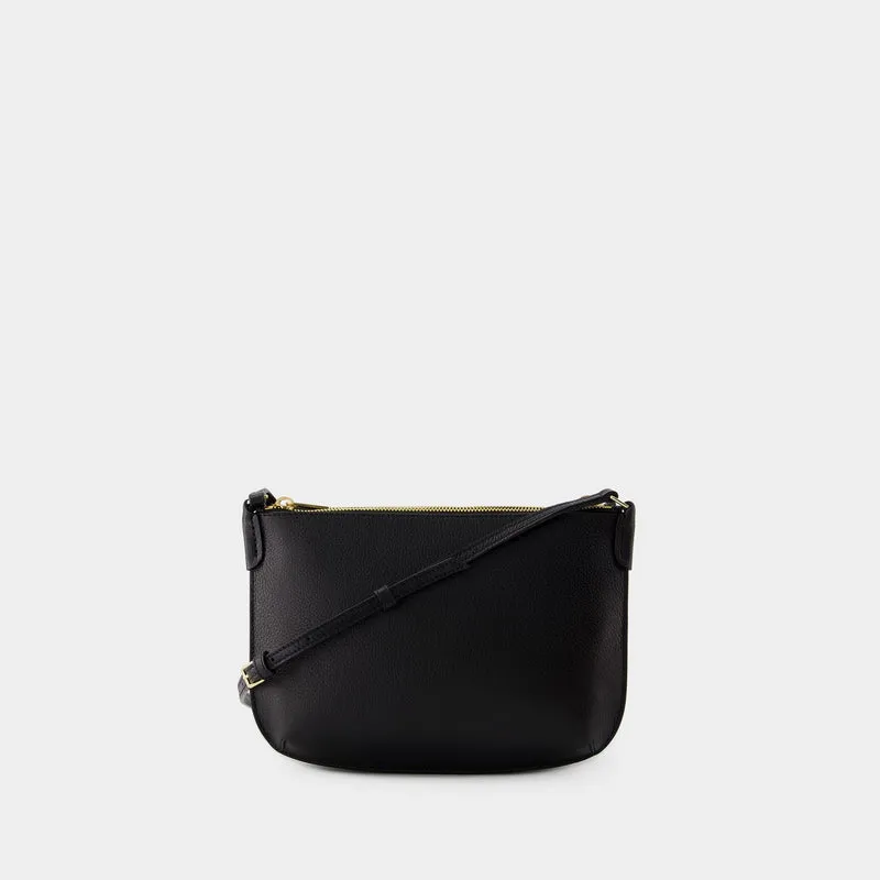 Sarah Crossbody - A.P.C. - Leather - Black