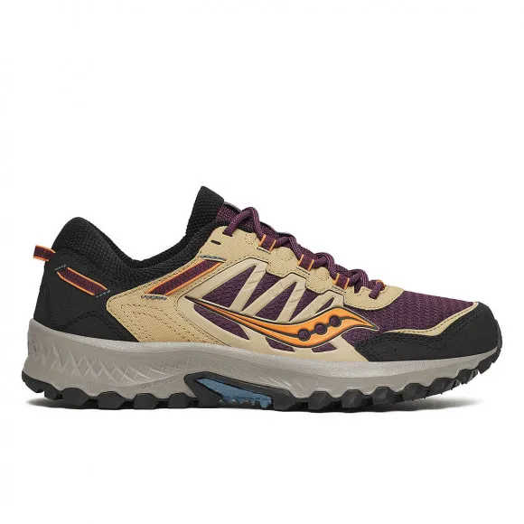 Saucony Grid Peak Purple|Orange, Size 7M 