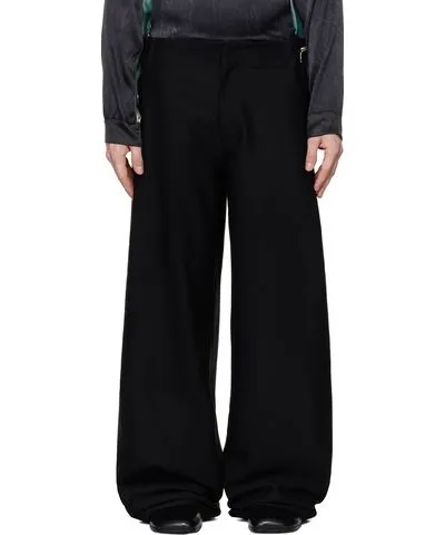 Serapis Black Rudder Trousers