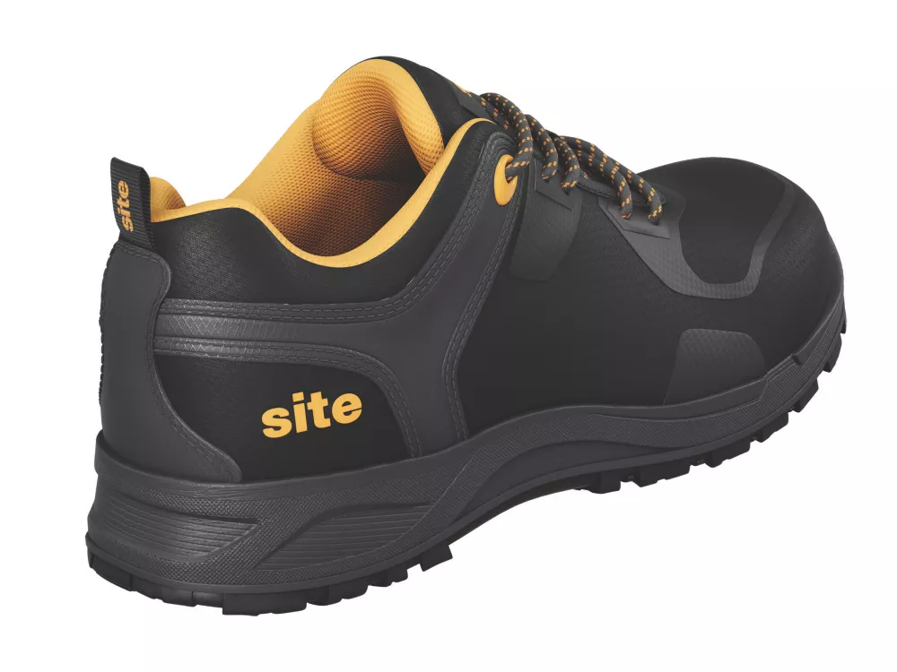 Site Haydar  Womens  Safety Trainers Black Size 5 - Screwfix