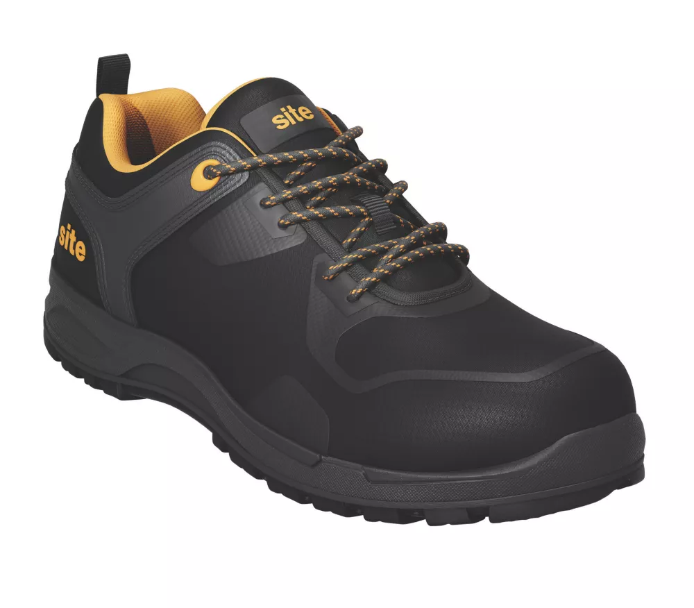 Site Haydar  Womens  Safety Trainers Black Size 5 - Screwfix