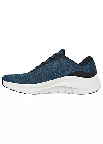 Skechers Mens Teal Mesh/Black Trim Arch Fit 2.0 Trainers | Grattan