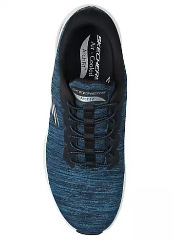 Skechers Mens Teal Mesh/Black Trim Arch Fit 2.0 Trainers | Grattan