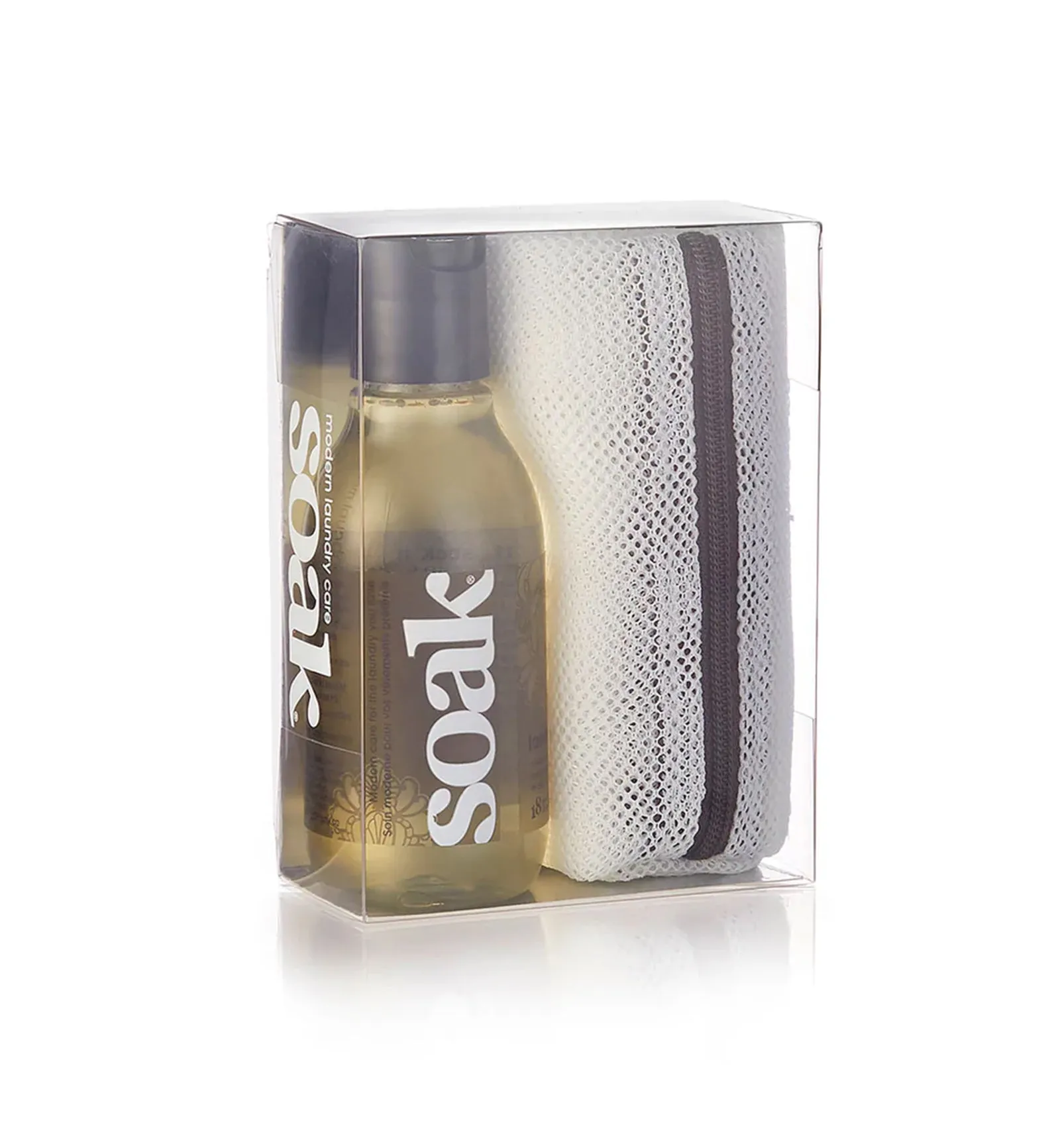 Soak Eco Wash Bag and Travel Soak Set (Slim Bag and 3 ounce Wash) - Lacey