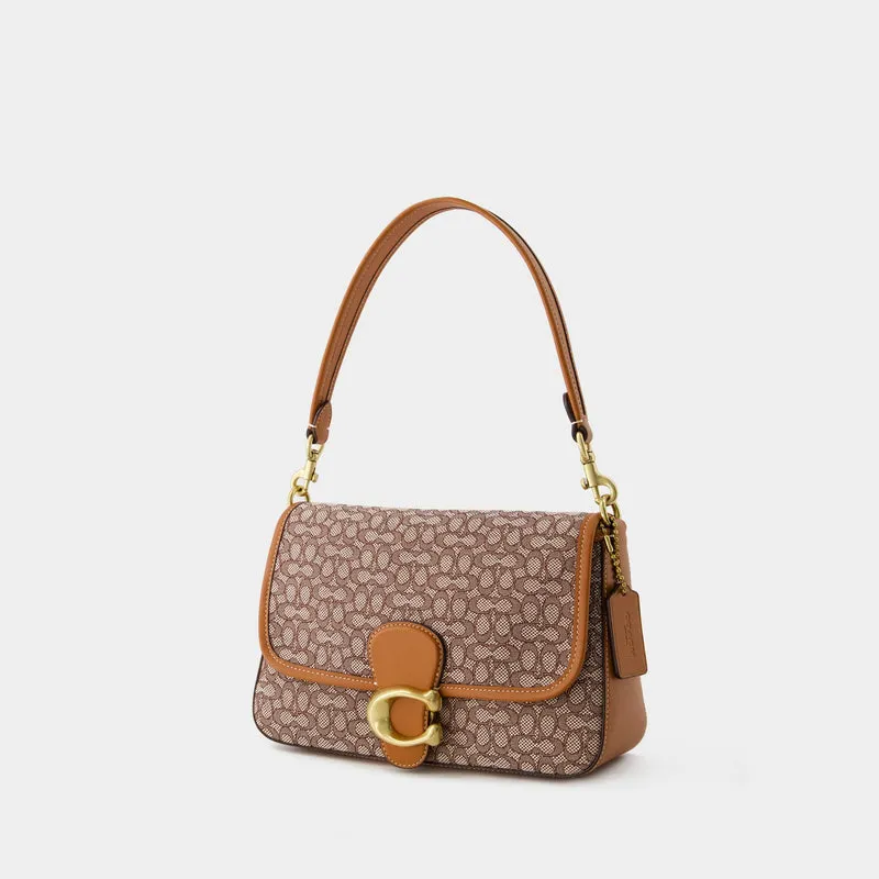 Soft Tabby Crossbody - Coach - Leather - Cocoa