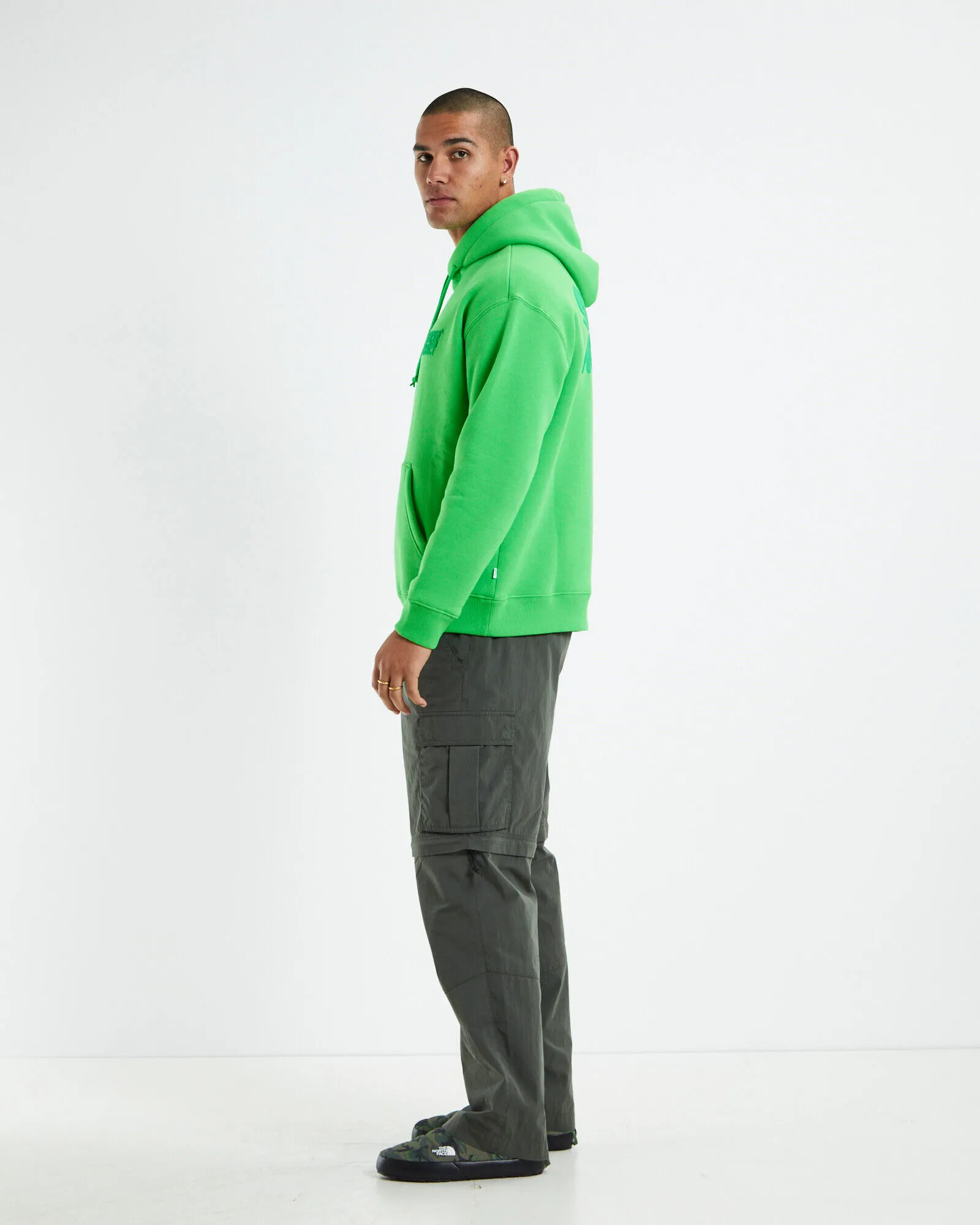 Spencer Project Puffy Hoodie Spruce Green